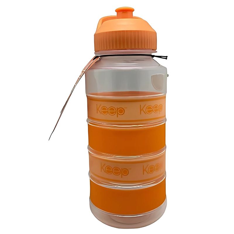 KEEP - Botella Big Bands 1L Keep Diseño Naranjo - SC