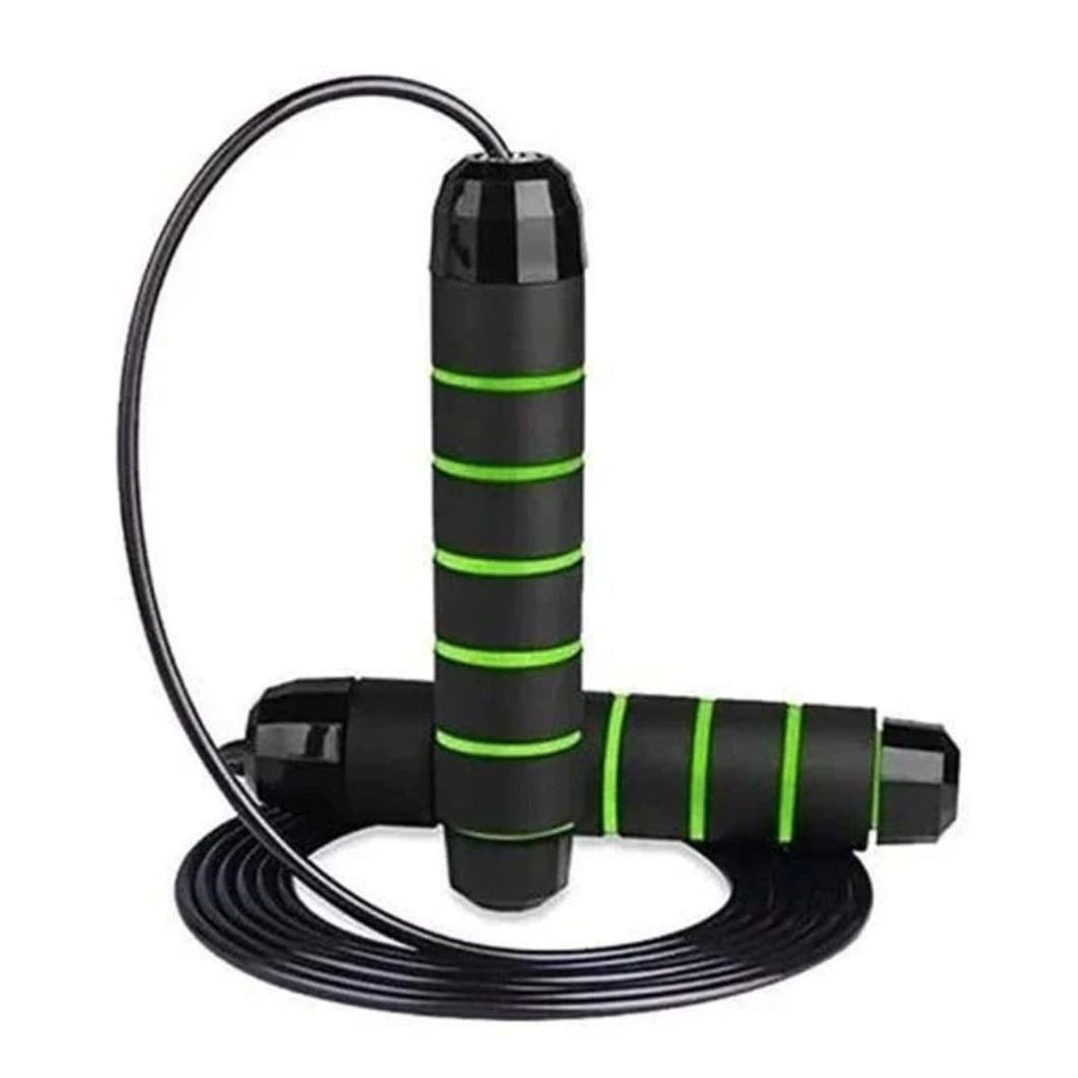 GENERICO - Cuerda Para Saltar Cardio Crossfit Deporte Color Verde