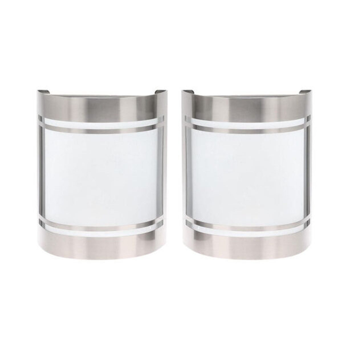 EGLO - Packx2 Aplique Exterior Acero E27 2x40w Ip44 Cod206339M