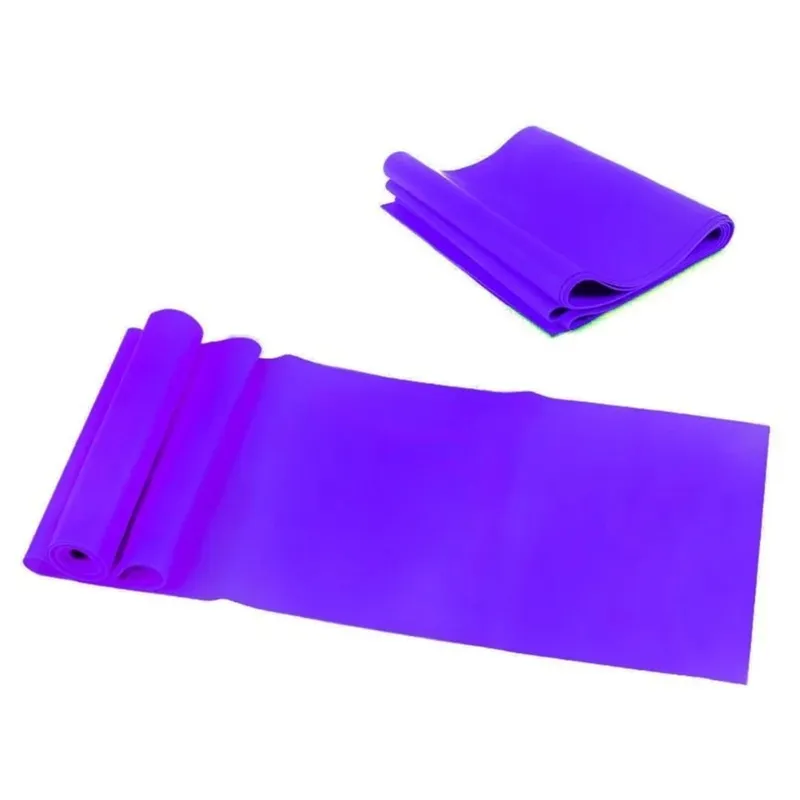 GENERICO - Banda Elástica De Resistencia Para Pilates Yoga Violeta