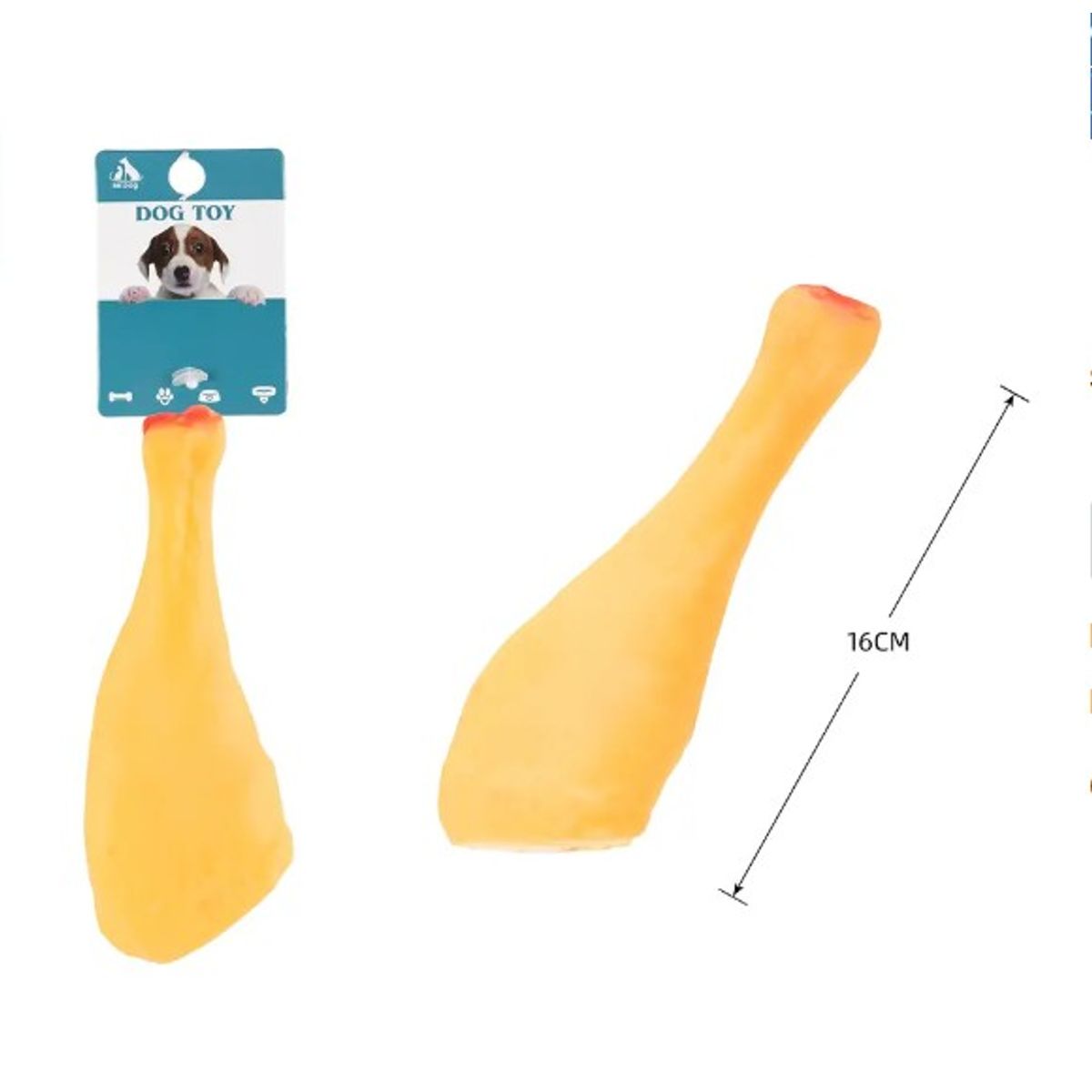 GENERICO - Juguete Para Perro Trutro De Pollo 1665Cm