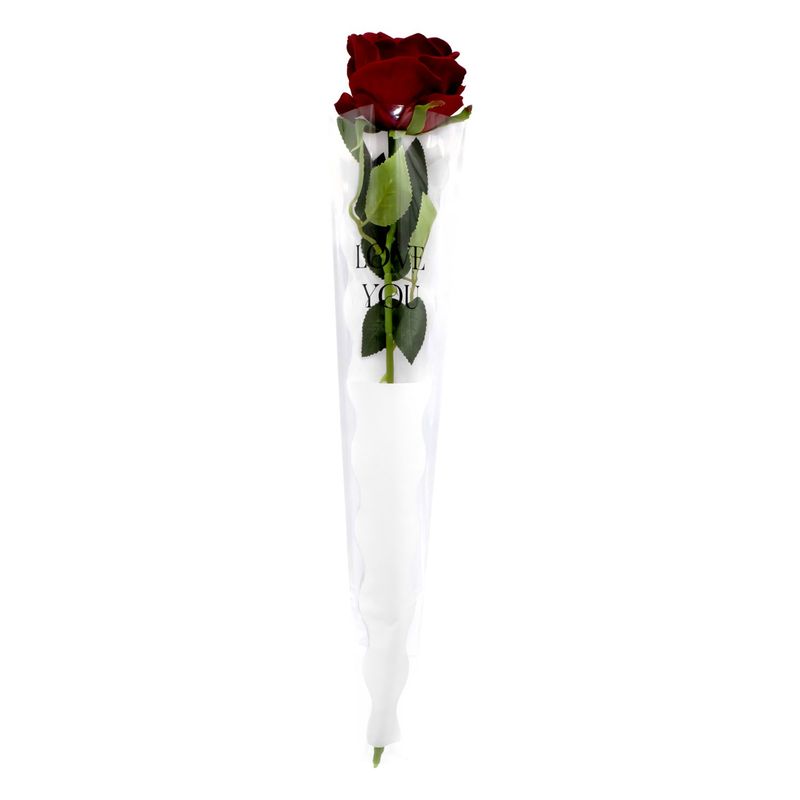 GENERICO - ENVOLTORIO ROSAS LOVE YOU BLANCO X50UNI