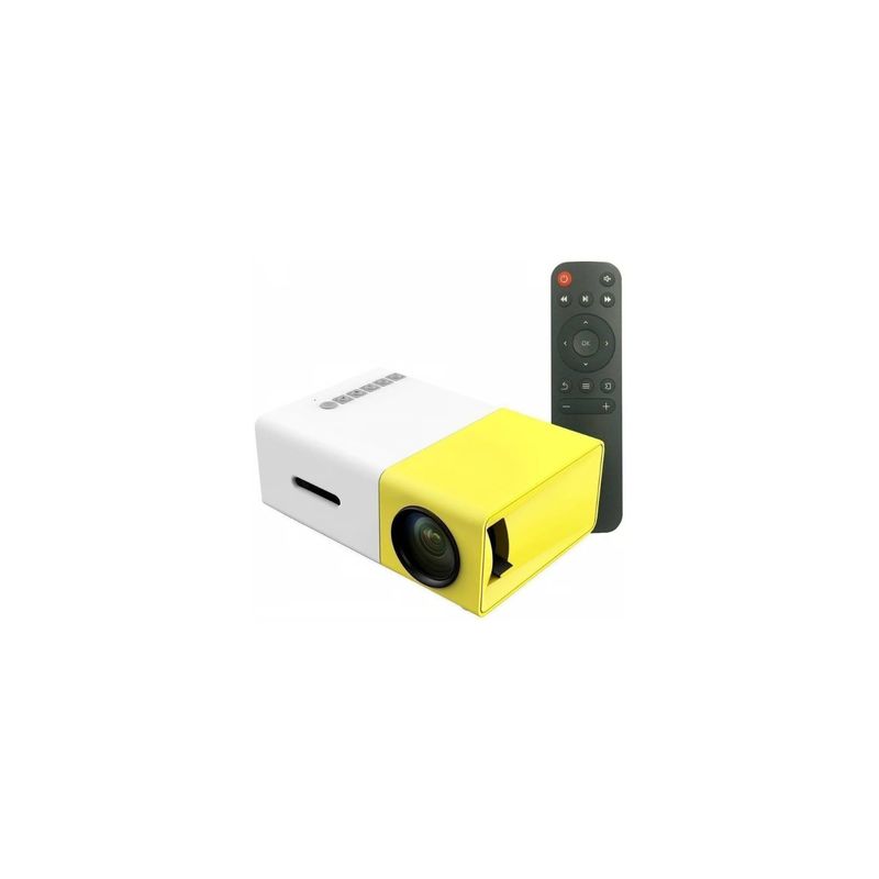 GENERICO - Proyector HD Portátil Con Control Remoto Incluido