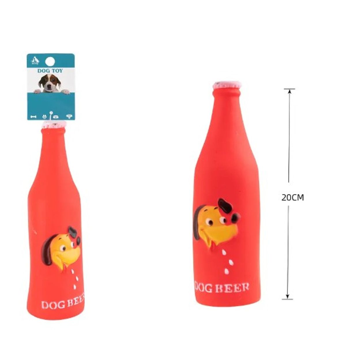 GENERICO - Juguete De Botella Para Perro 20Cm