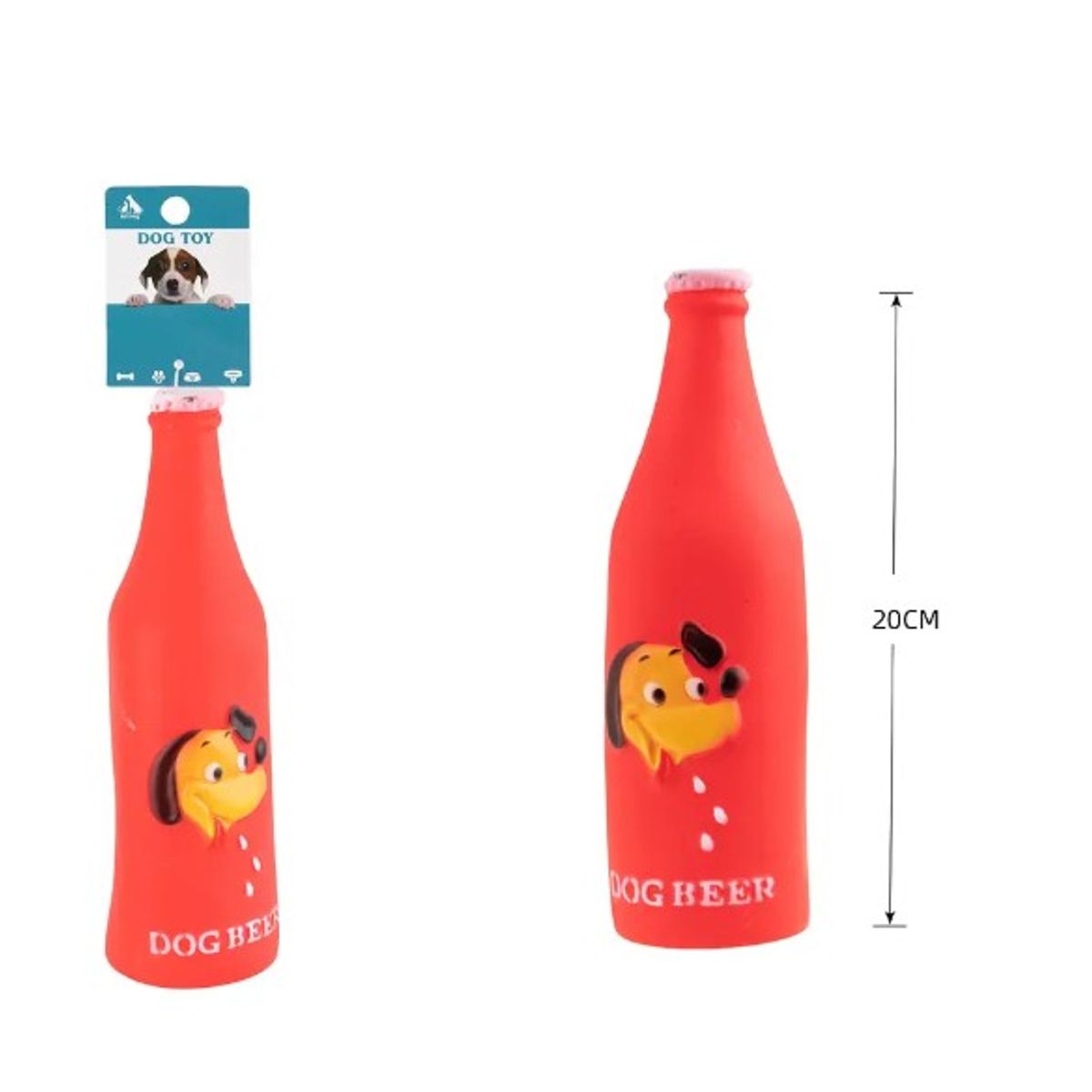 GENERICO - Juguete De Botella Para Perro 20Cm