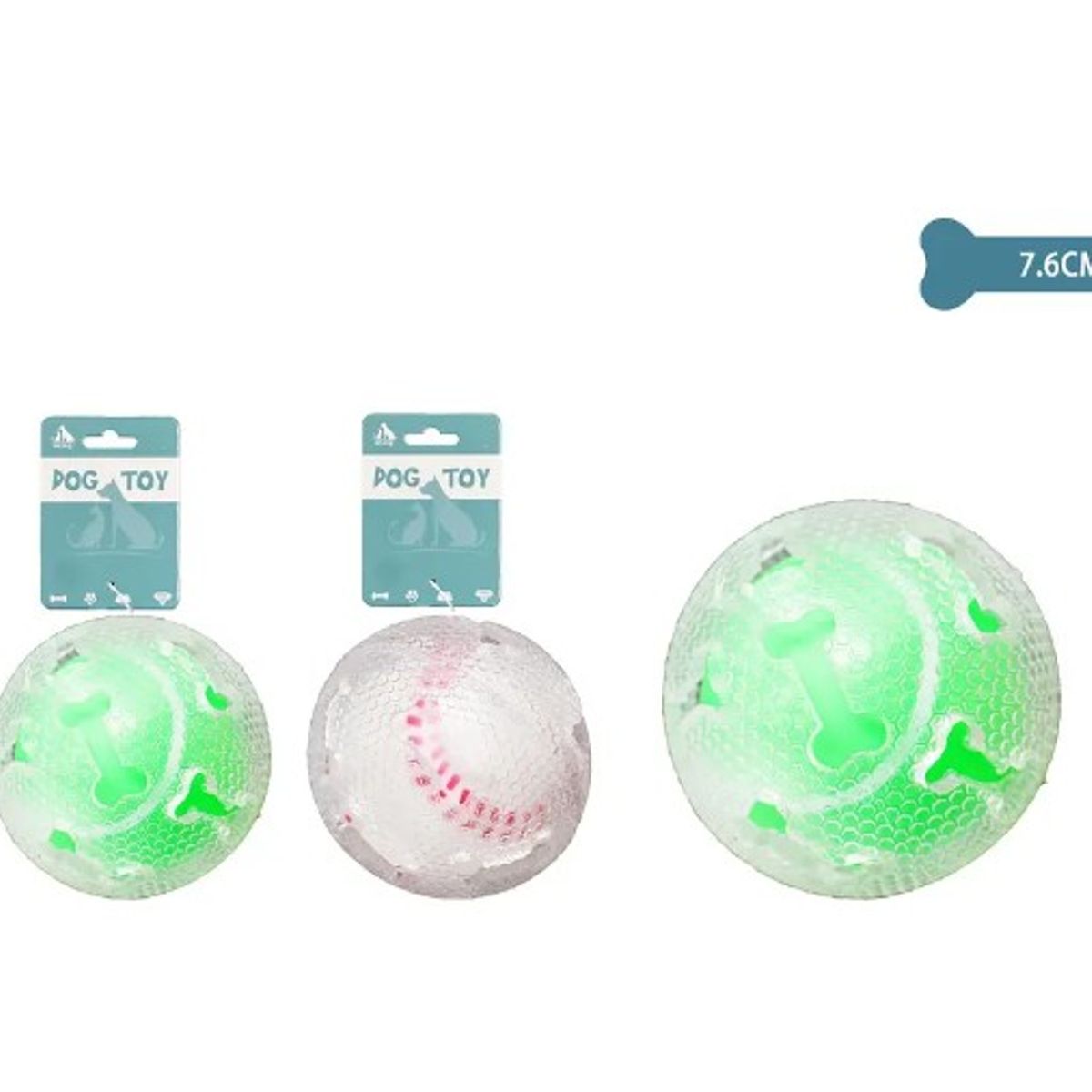 GENERICO - Juguete De Pelota Para Perro 76Cm Color Aleatorio