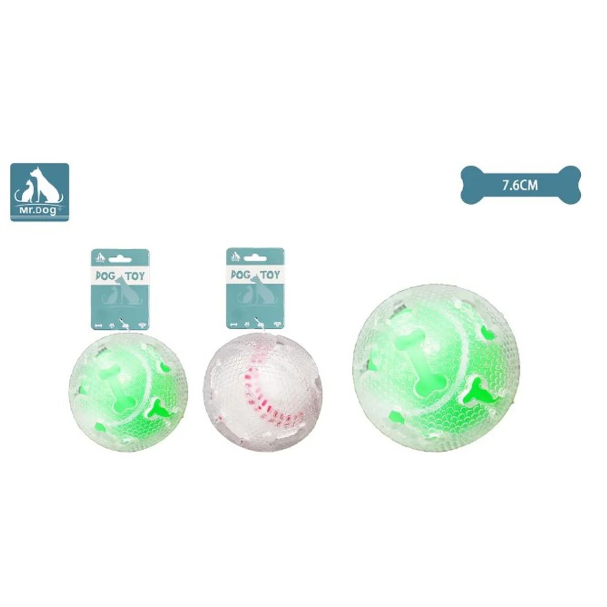 GENERICO - Juguete De Pelota Para Perro 76Cm Color Aleatorio