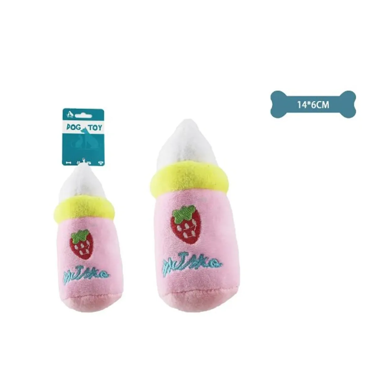 GENERICO - Juguete Peluche De Biberón Para Perro 146Cm