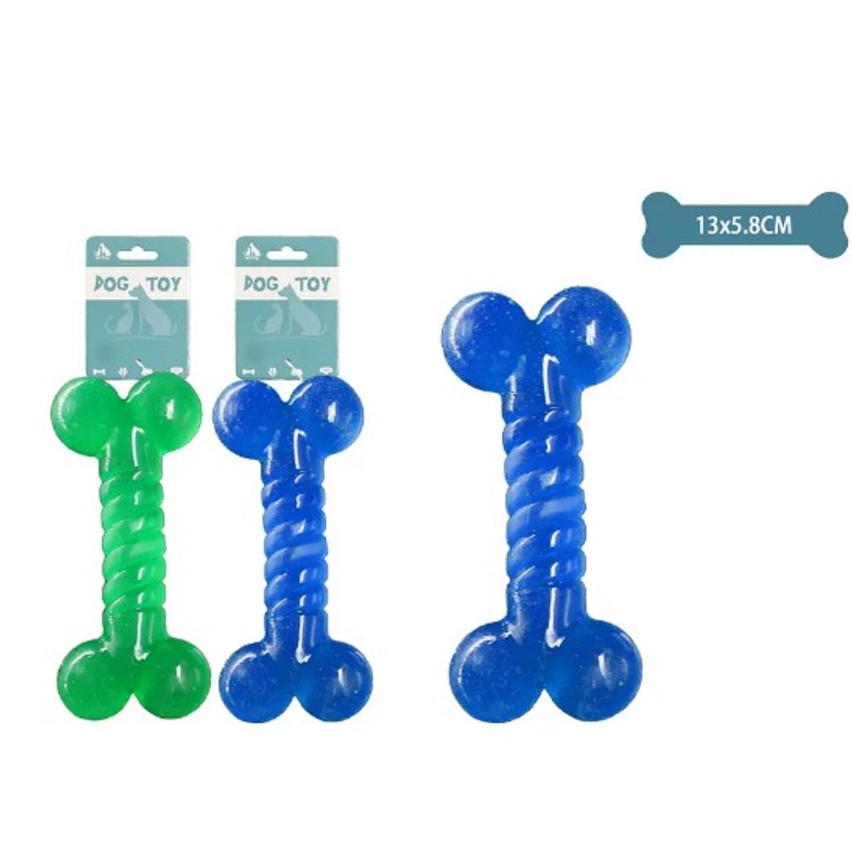 GENERICO - Juguete De Hueso Para Perro 1358Cm Color Aleatorio