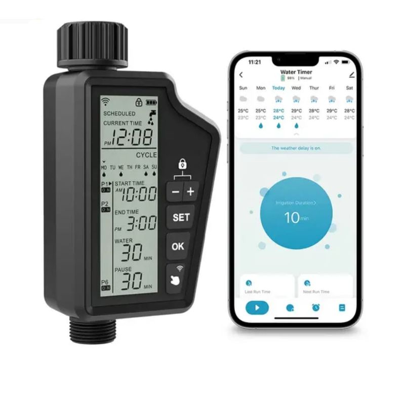 SMART LIFE - Programador Inteligente Wifi Para Riego Automático App Tuya