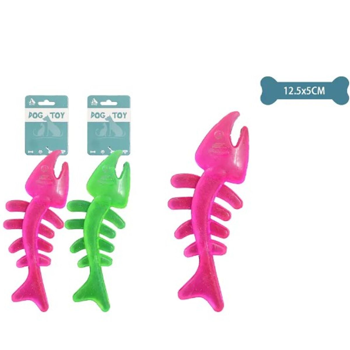 GENERICO - Juguete De Pez Para Perro 1255Cm Color Aleatorio