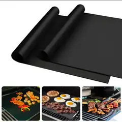 GENERICO - Lámina Antiadherente Teflón Mat De Parrilla Asado Y Horno