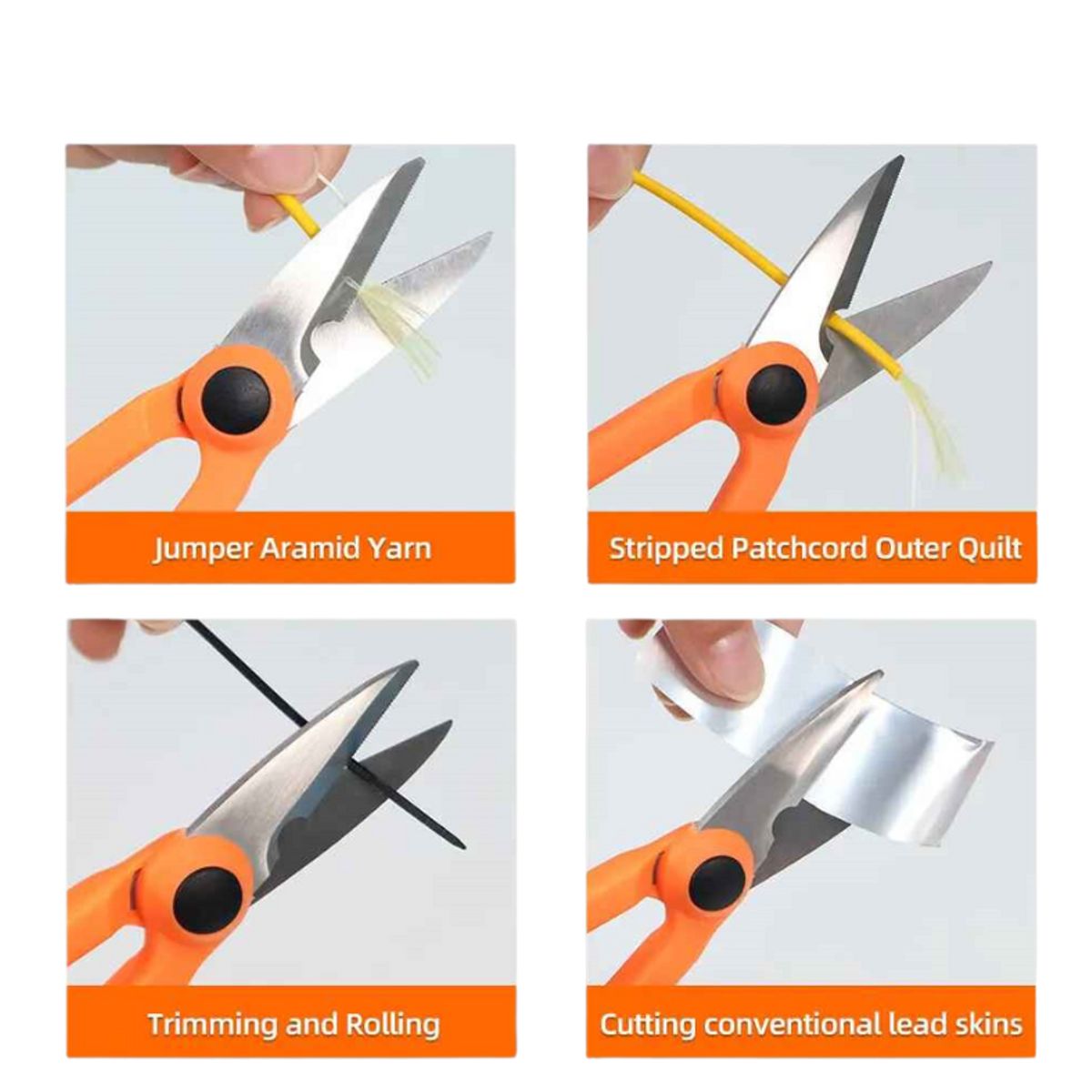 GENERICO - Tijeras Peladoras De Fibra Herramienta