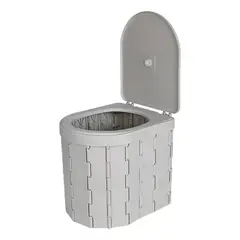MUNDO MAGIA - Inodoro Portátil Baño Plegable Para Camping