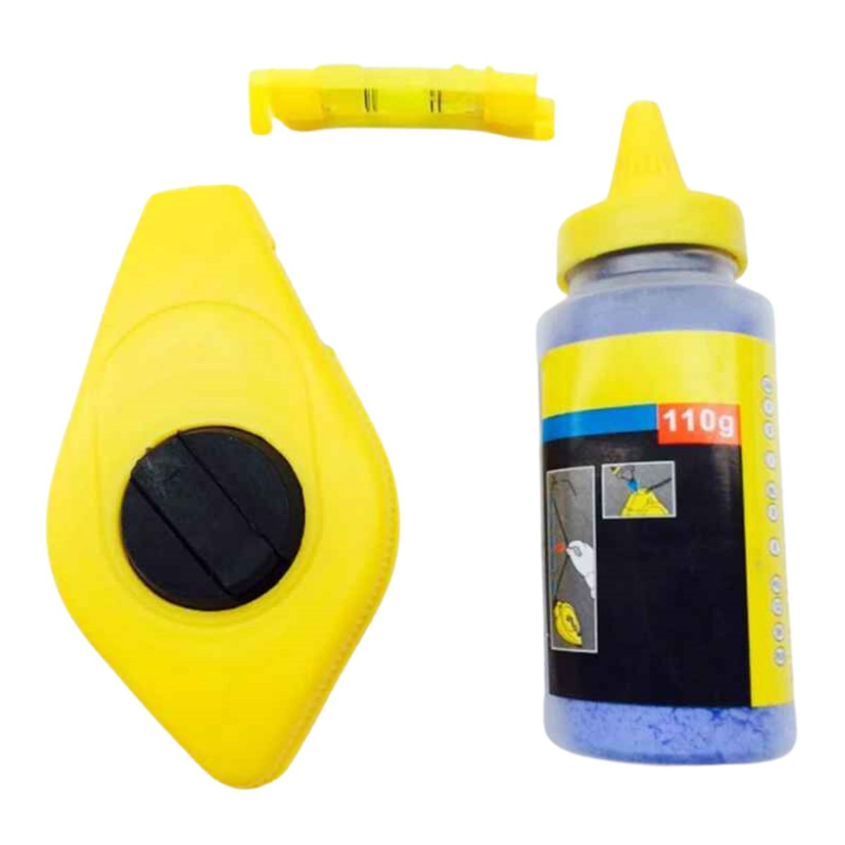 GENERICO - Tiza Y Set Para Rayar Tizar Construccion 15 Metros