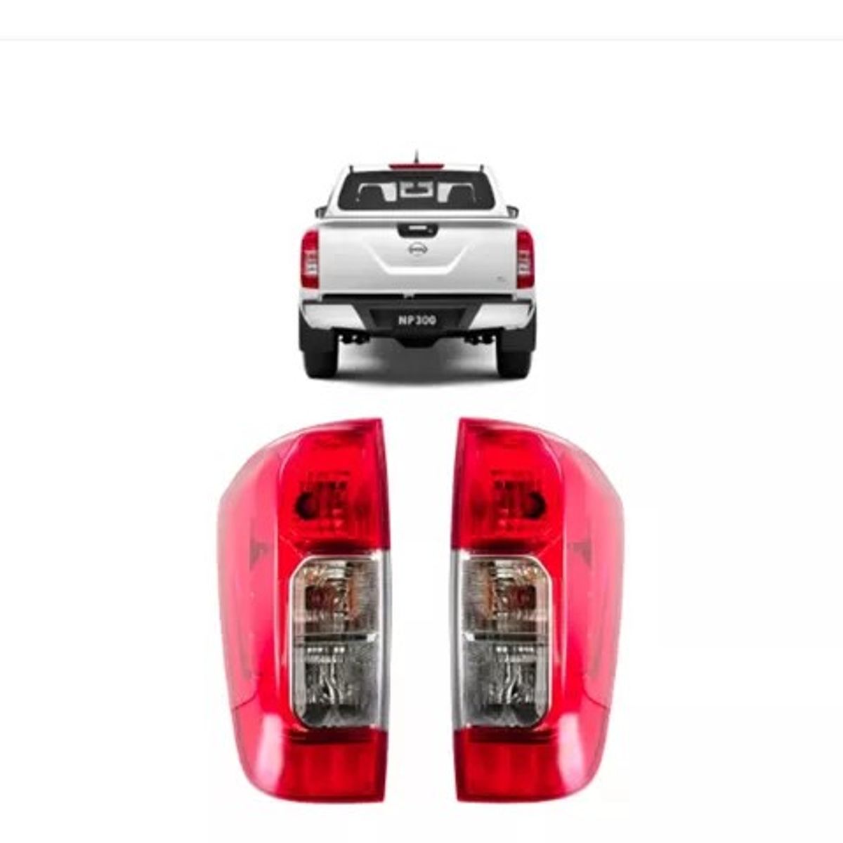 MUNDO MAGIA - Par Faroles Traseros Nissan Np300 2016-2020