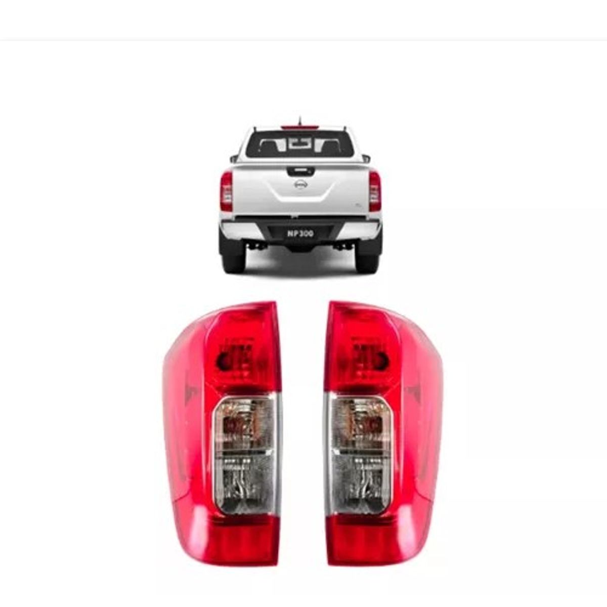 MUNDO MAGIA - Par Faroles Traseros Nissan Np300 2016-2020