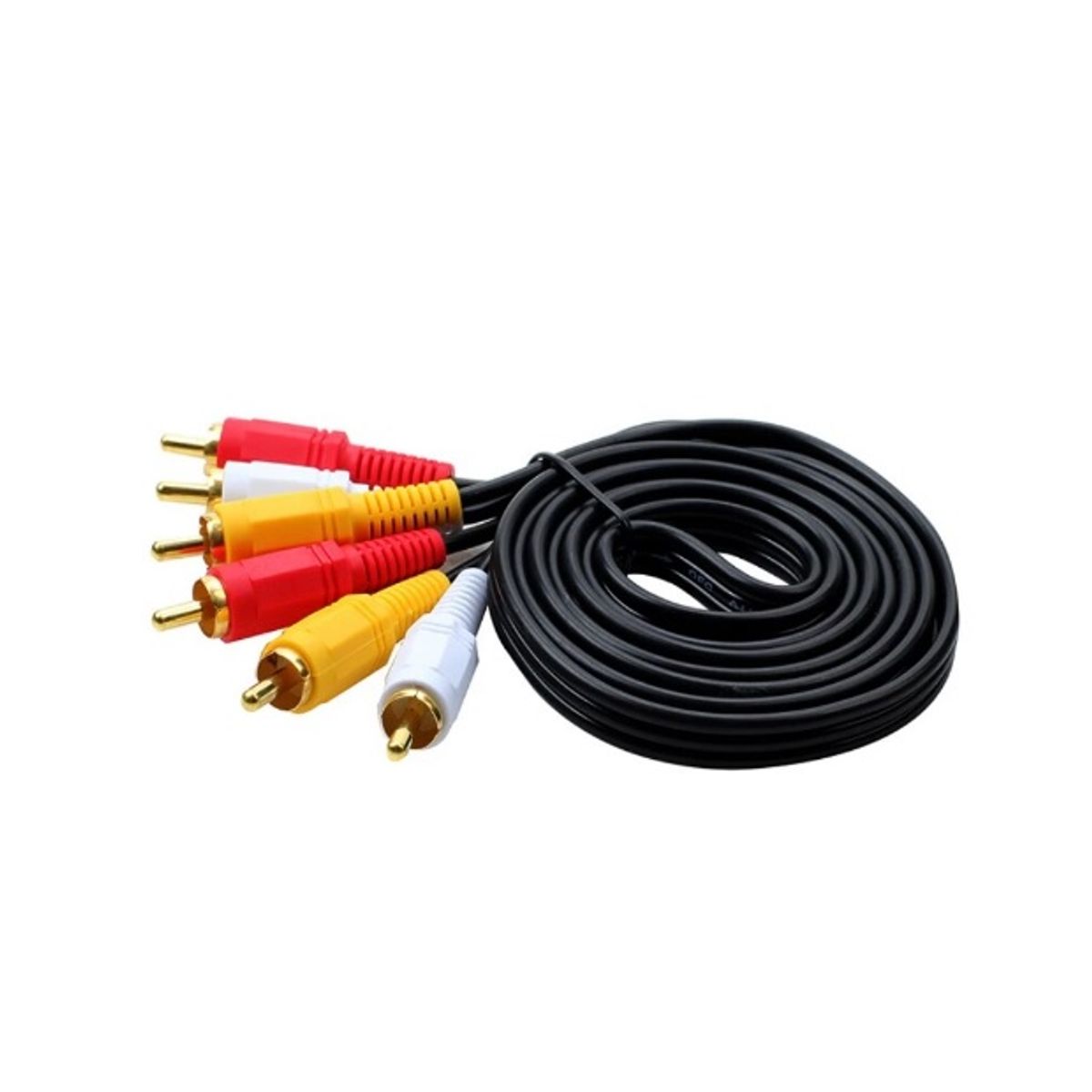 GENERICO - Cable Audio RCA a RCA 3 x 3 Salida RCA Macho Plug Carro PS3 1,5 metro
