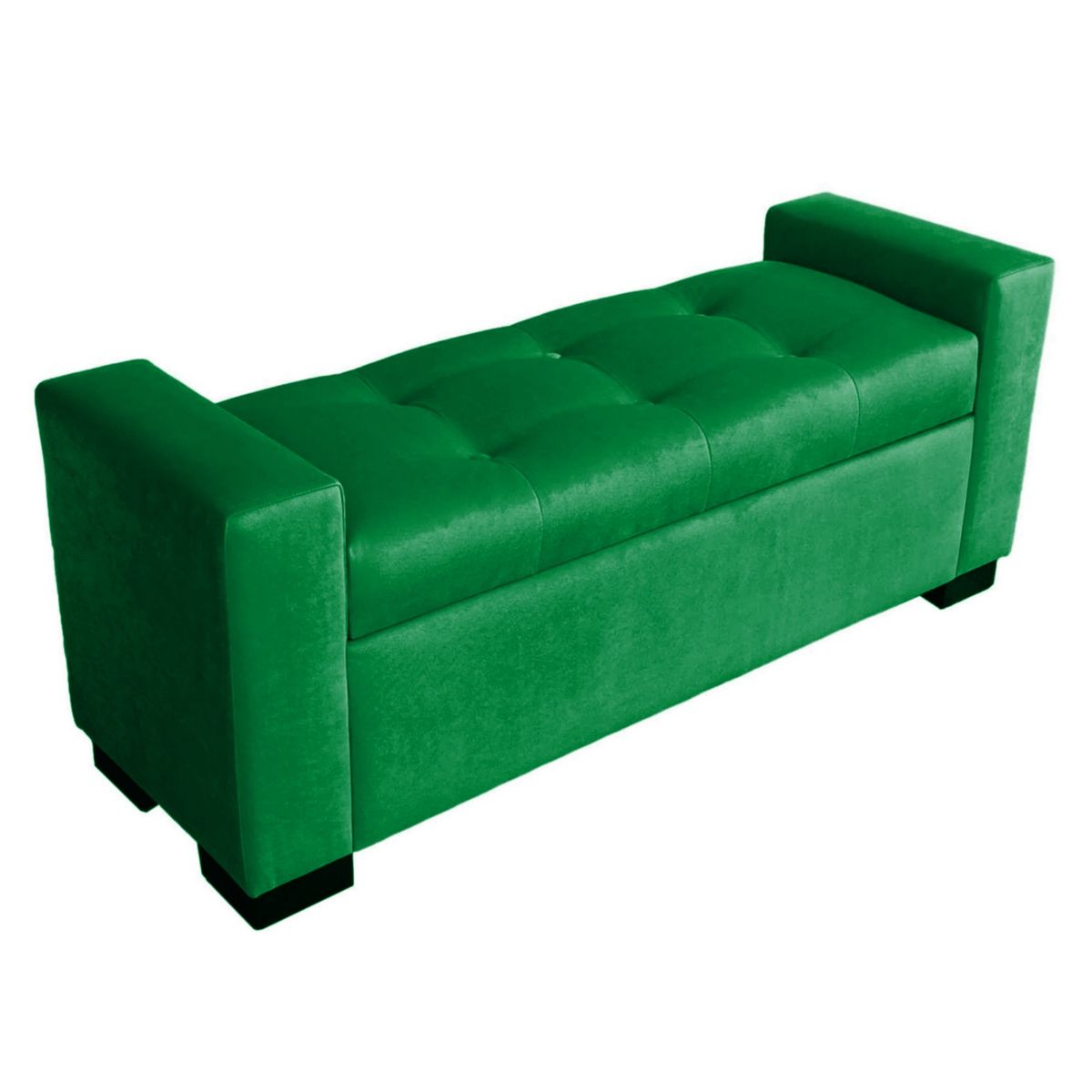 GENERICO - Banqueta Baúl Meyer Color Verde