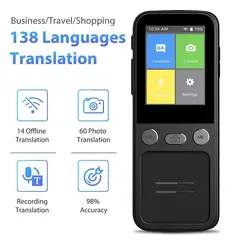 SUNNYLIFE - Inteligente Traductor Simultáneo Para 137 Idiomas (Modelo T10 V2)