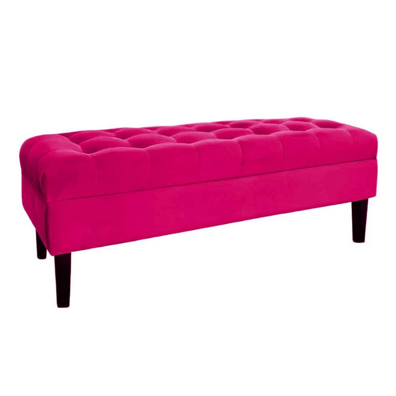 GENERICO - Banqueta Baúl Portofino Color Fucsia