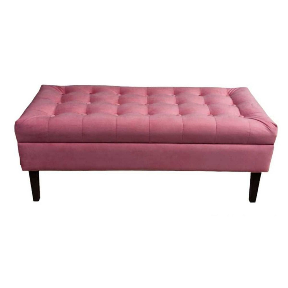 GENERICO - Banqueta Baúl Portofino Color Palo Rosa