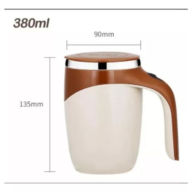 GENERICO - Taza Mezcladora Eléctrica Con Agitación Automática