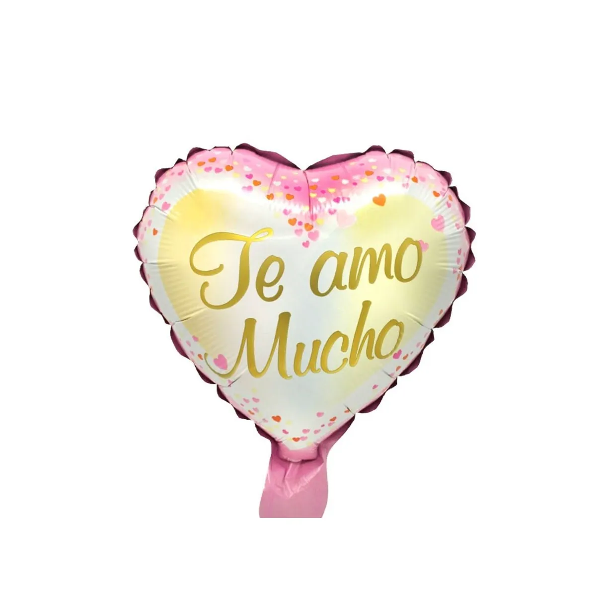 GENERICO - GLOBO METALICO 10 TE AMO MUCHO X50 UNI