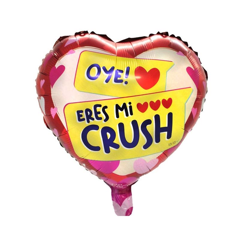 GENERICO - GLOBO METALICO 18 ERES MI CRUSH X50 UNI
