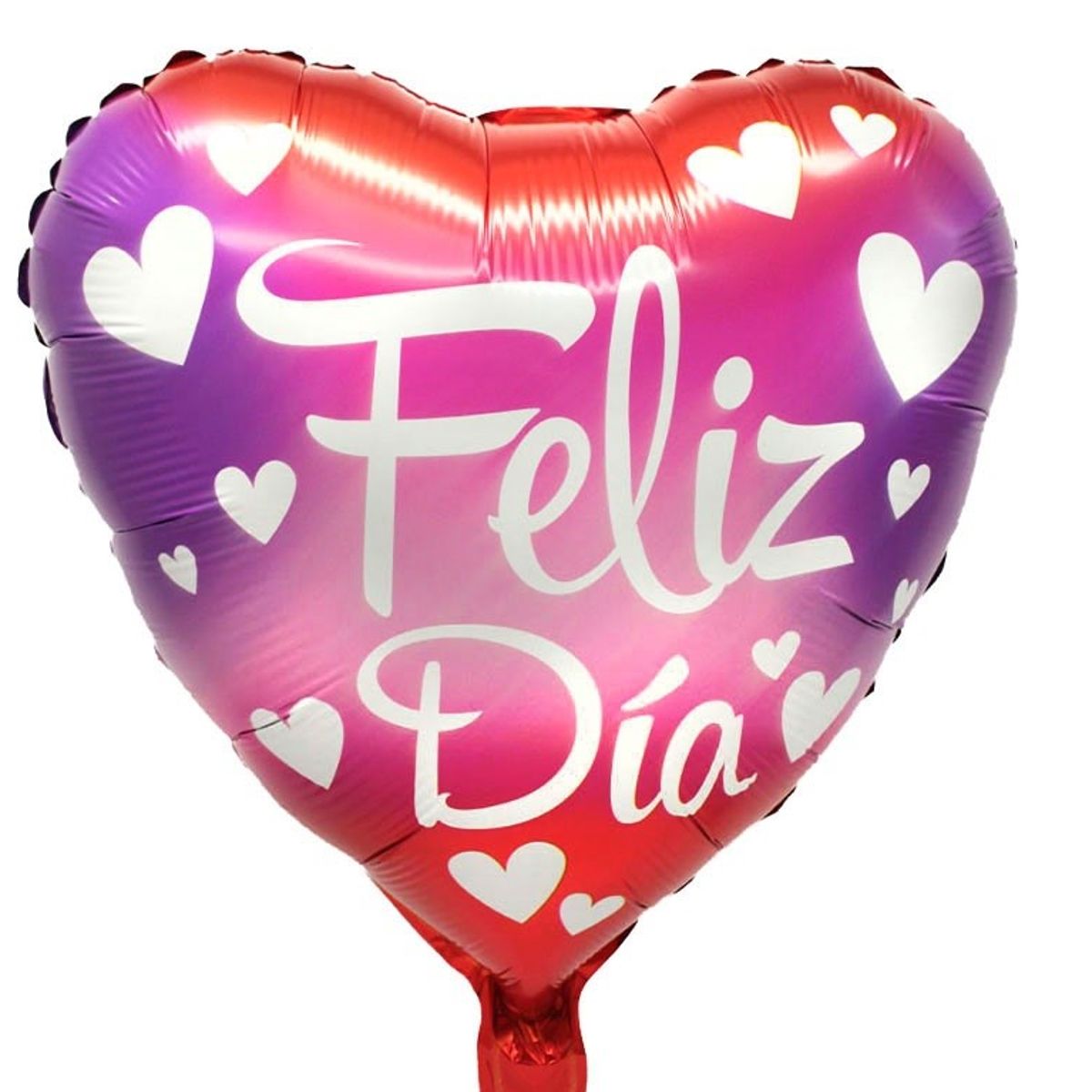GENERICO - GLOBO METALICO 18 FELIZ DIA CORAZONES X1 UNI