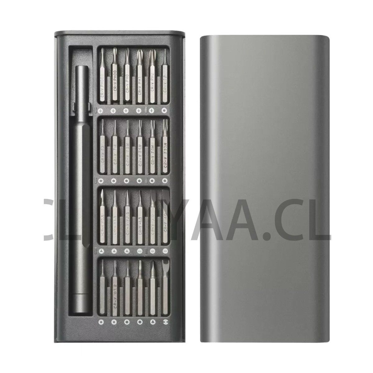 GENERICO - Kit 24 En 1 Atornillador Precision Profesional Imantado