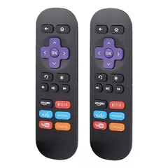 GENERICO - Pack 2 Control Remoto Compatible Con Roku Express y Premier