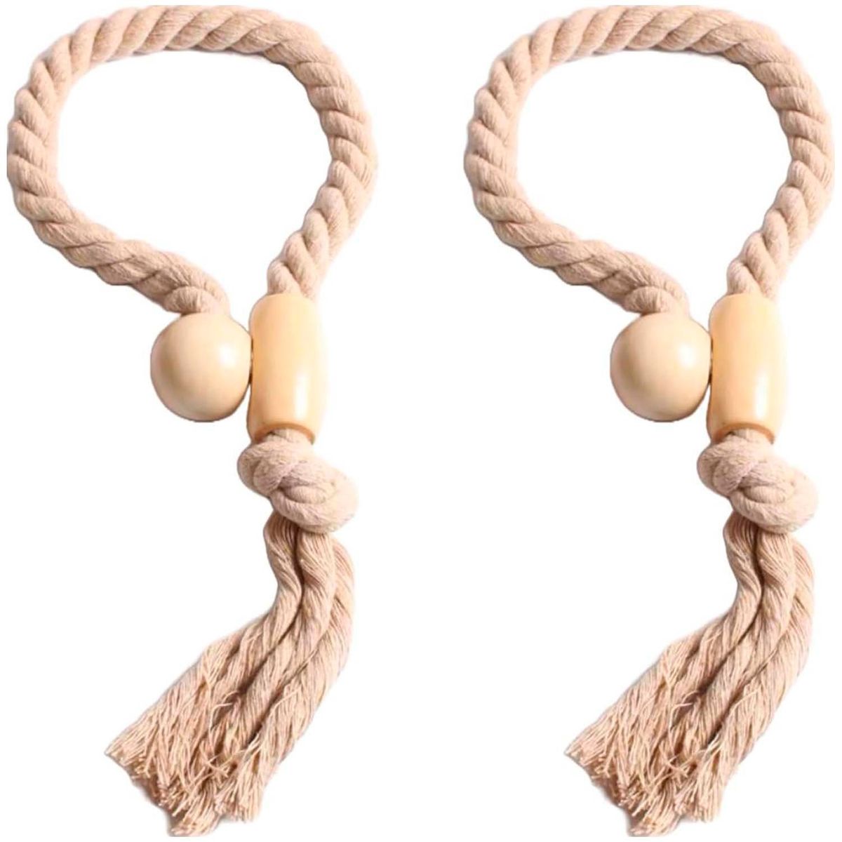 GENERICO - Pack de 02 Sujetadores - Abrazaderas Magneticas para Cortinas mod01