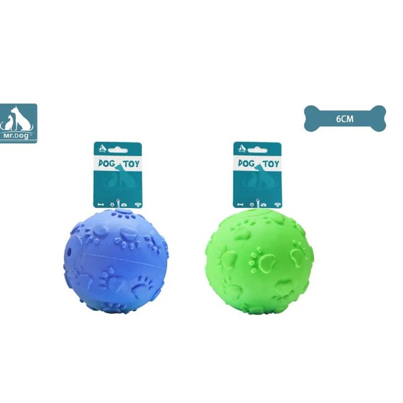 GENERICO - Juguete Pelota Para Perro 6Cm Color Aleatorio
