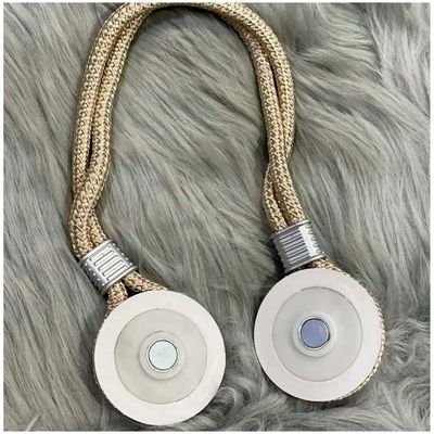 Imagen 2 del producto Pack de 02 Sujetadores - Abrazaderas Magneticas para Cortinas mod19