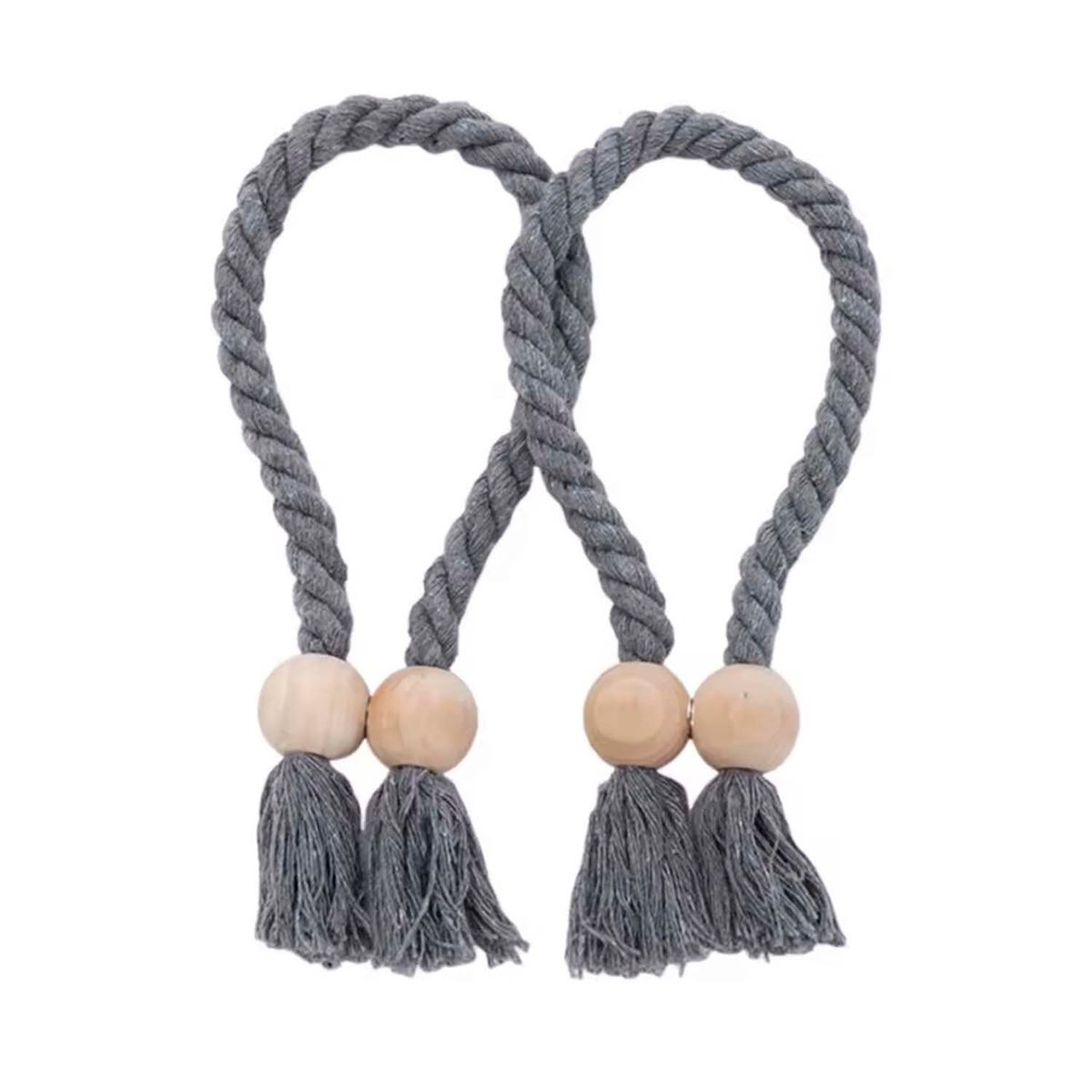 GENERICO - Pack de 02 Sujetadores - Abrazaderas Magneticas para Cortinas mod15