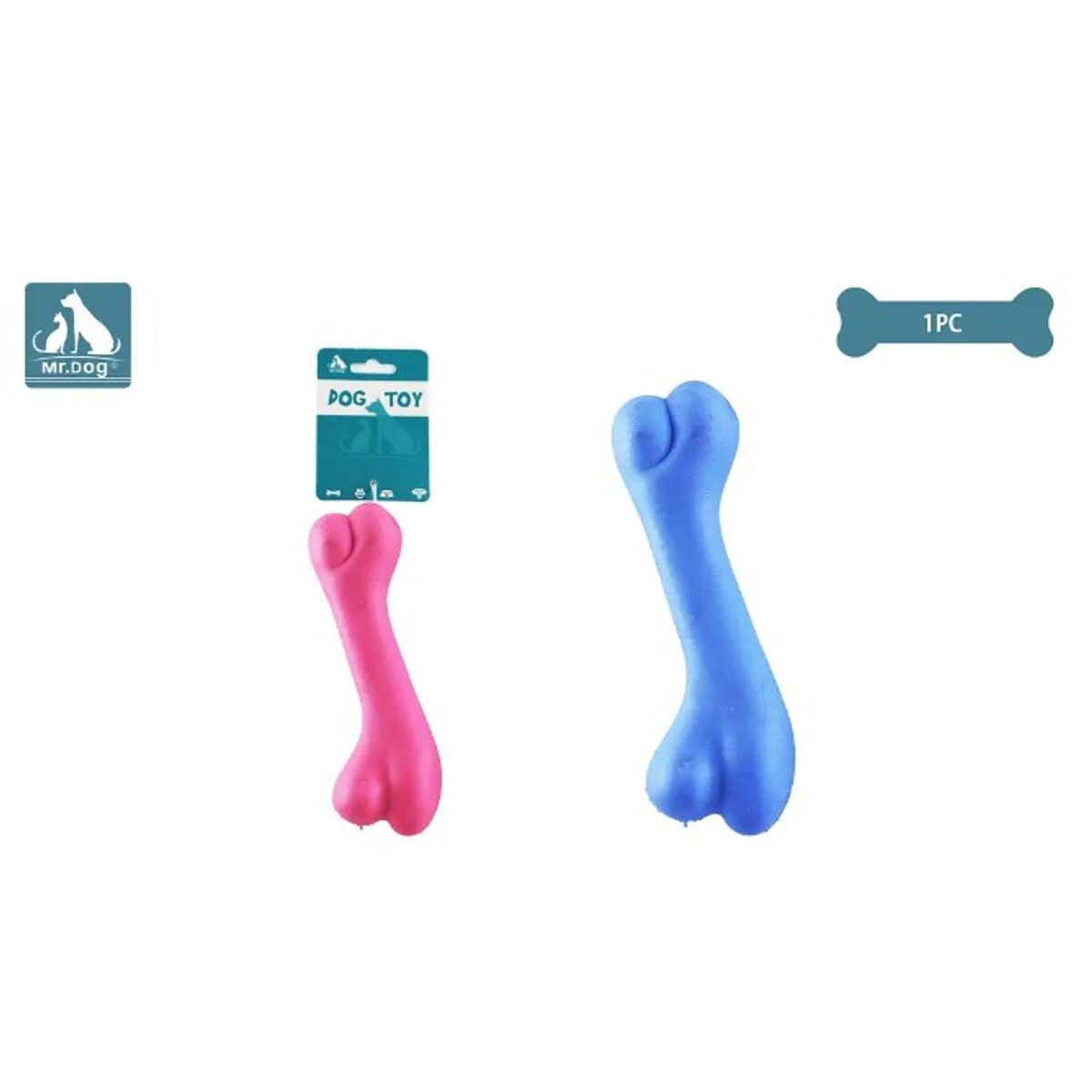 GENERICO - Juguete Hueso Para Perro Color Aleatorio