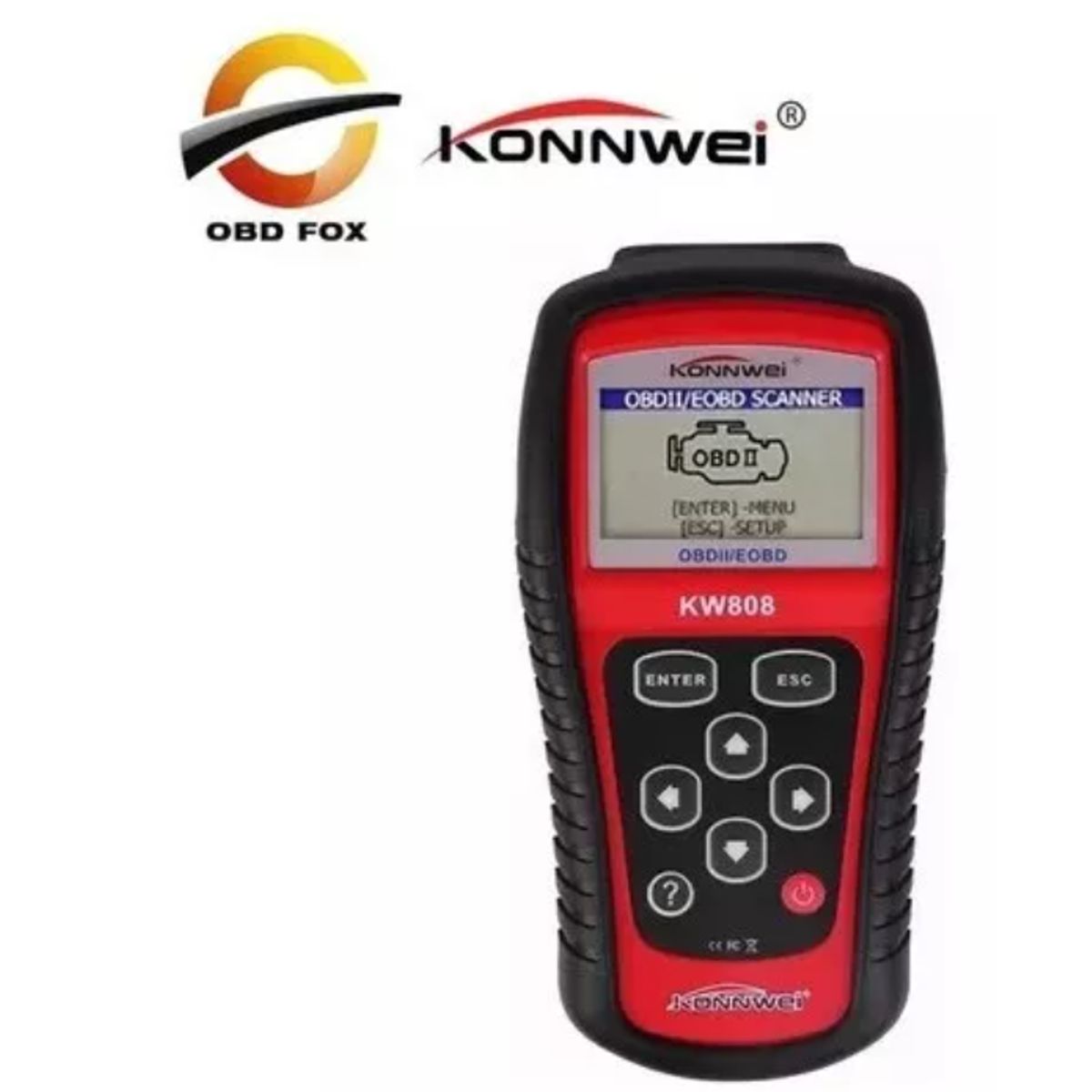 GENERICO - Scanner Automotriz OBD2 Konnwei KW808 Multimarca