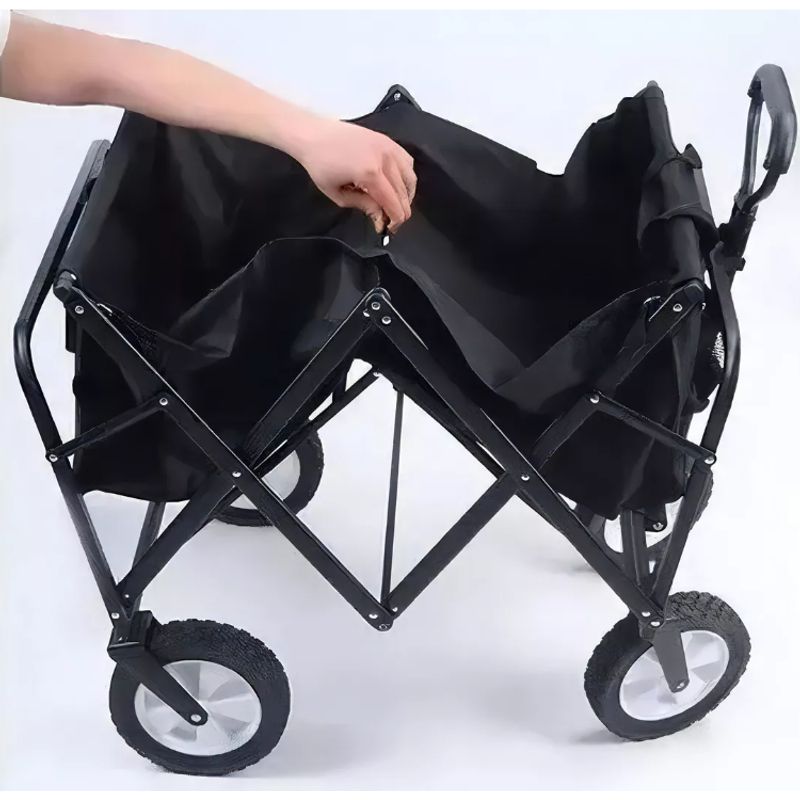 GENERICO - Carrito Plegable Camping Playa Carro Yegua 100kg