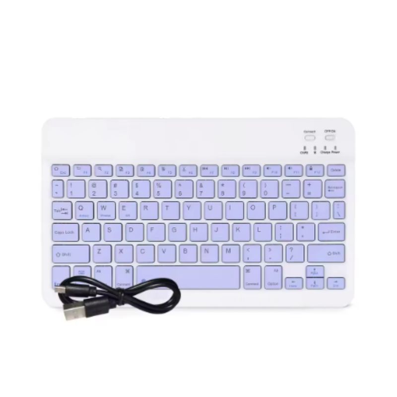 GENERICO - Teclado Bluetooth Inalámbrico Slim Para iPad Tablet Teléfono