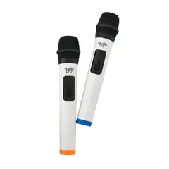 AUDIOPRO - Kit 2 Micrófonos inalámbricos UHF AP02040