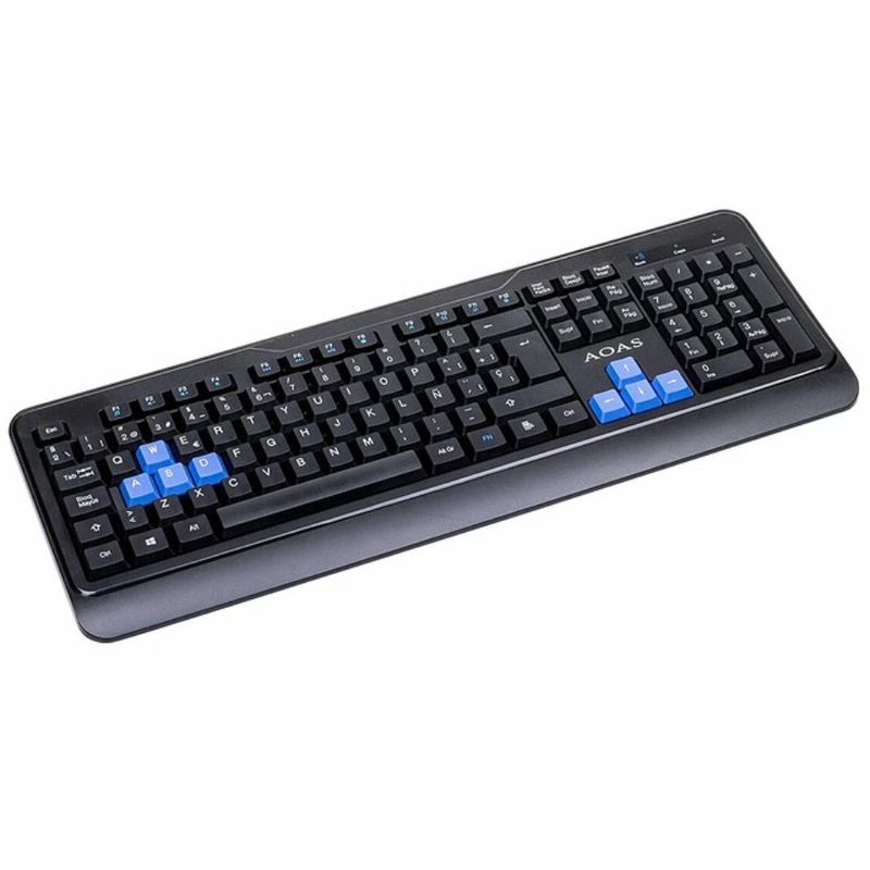 GENERICO - Set De Teclado Y Mouse Ambos Inalámbricos Kit 1