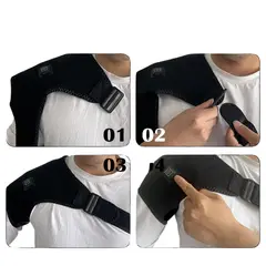 GENERICO - Hombrera Ortopédica Soporte Terapéutico Con Calentador