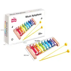 OEM - Xilófono de Juguete Madera para Niños
