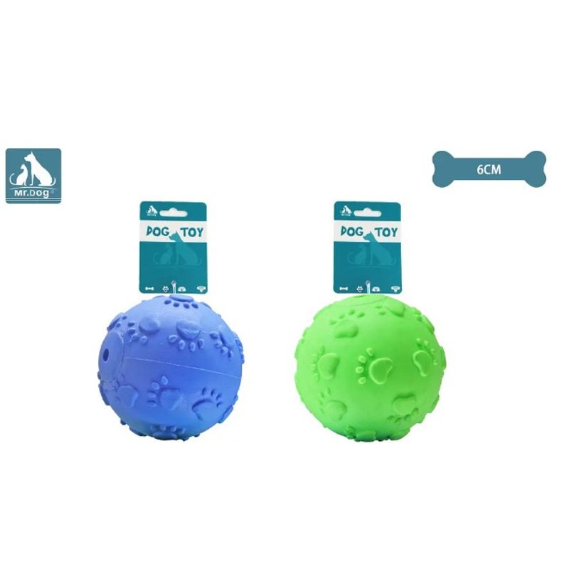 GENERICO - Juguete Pelota Para Perro 6Cm Color Aleatorio