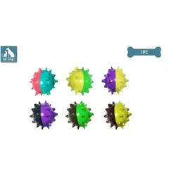GENERICO - Juguete De Pelota Con Púas Para Perro Color Aleatorio