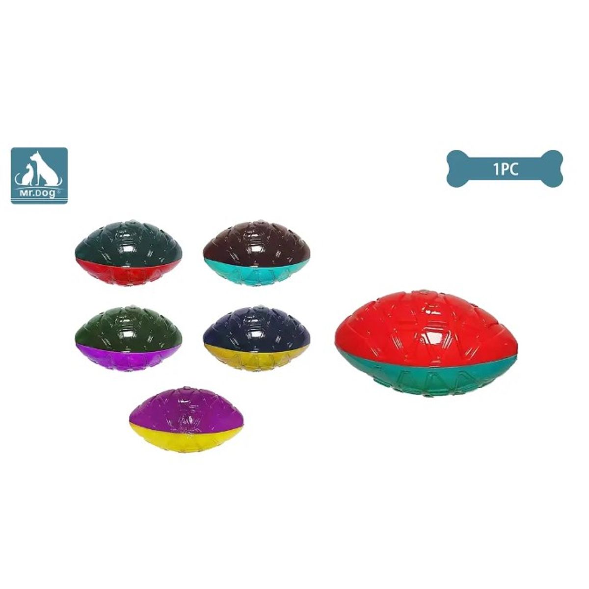 GENERICO - Juguete De Pelota Con Sonido Para Perro Color Aleatorio