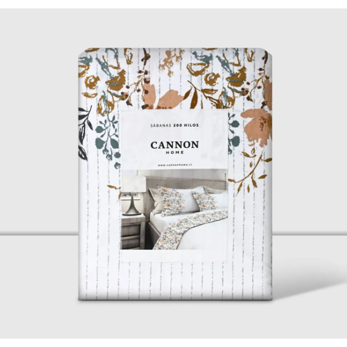 CANNON - Sabana Cannon 200 Hilos 2 Plazas Glow