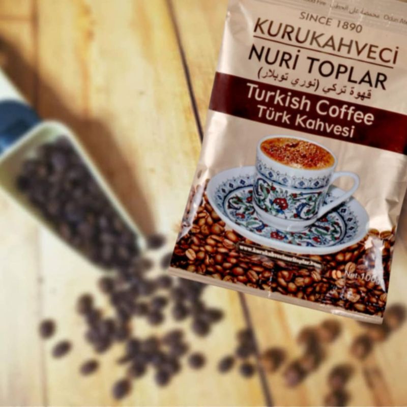 GENERICO - Café Turco Tradicional Nuri Toplar tostado a leña 100 gr
