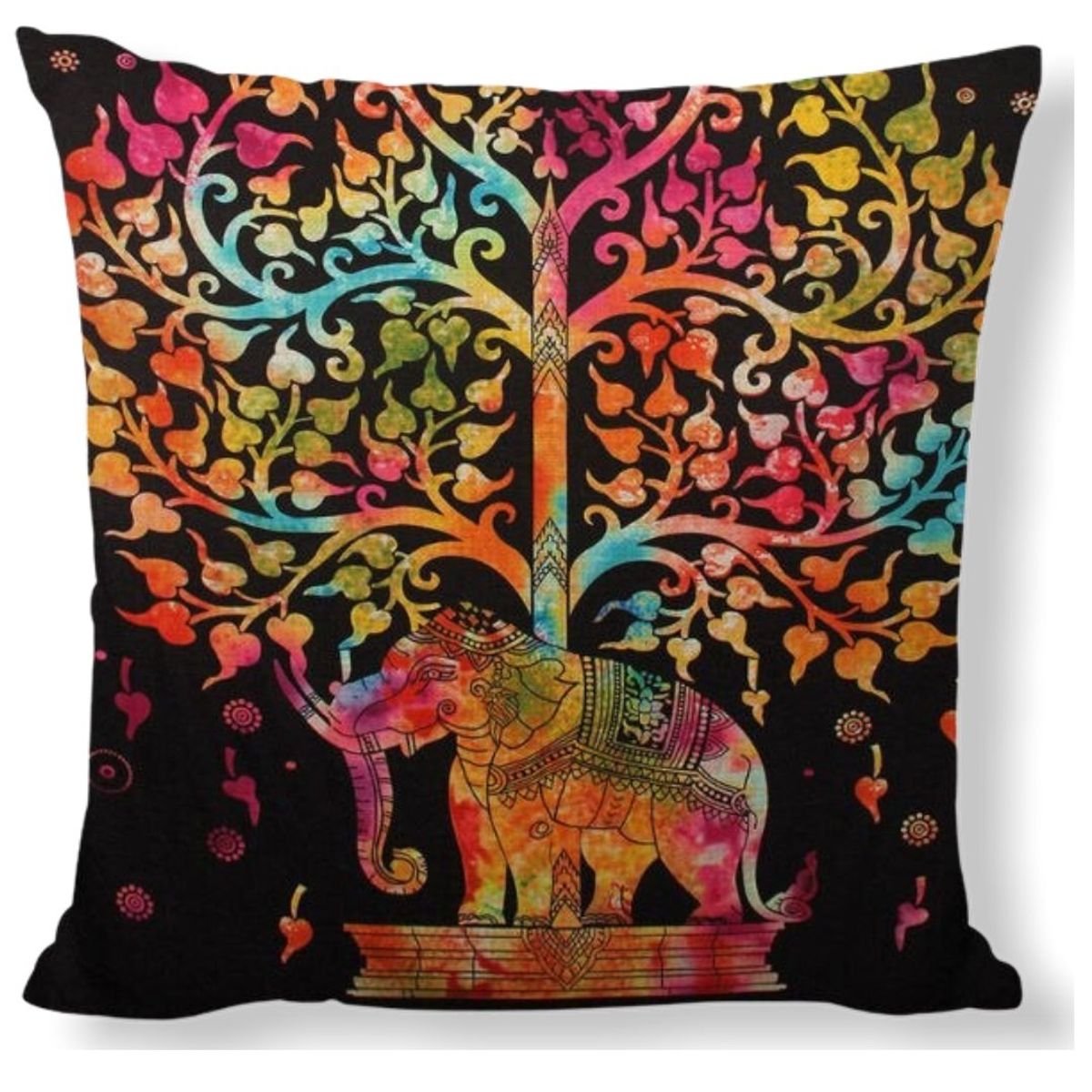 GENERICO - Funda De Cojin - Árbol De La Vida Hindú